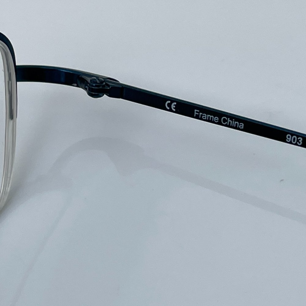 Nike Eyeglasses Frame Blue/Gray Metal Glasses Fram - Picture 13 of 16